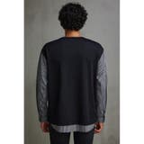 シャツレイヤードポンチトップス | AZUL BY MOUSSY | 詳細画像7