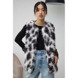 プードルフェイクファーベスト | AZUL BY MOUSSY | 詳細画像2 