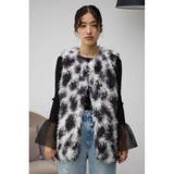 プードルフェイクファーベスト | AZUL BY MOUSSY | 詳細画像4 