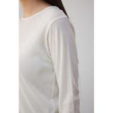 バックスリットシアーロングトップス | AZUL BY MOUSSY | 詳細画像9 