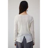 バックスリットシアーロングトップス | AZUL BY MOUSSY | 詳細画像6 