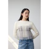 チュールビスチェドッキングニット | AZUL BY MOUSSY | 詳細画像2
