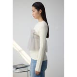 チュールビスチェドッキングニット | AZUL BY MOUSSY | 詳細画像5