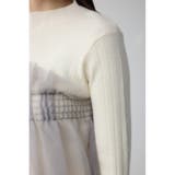 チュールビスチェドッキングニット | AZUL BY MOUSSY | 詳細画像10
