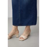 C/T冷感サイドゴムデニムスカート | AZUL BY MOUSSY | 詳細画像25 