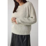 SLV | ラメシャギーニットトップス | AZUL BY MOUSSY