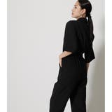 HALF SLEEVE JUMP SUITS | AZUL BY MOUSSY | 詳細画像3 