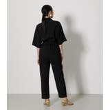 HALF SLEEVE JUMP SUITS | AZUL BY MOUSSY | 詳細画像7 