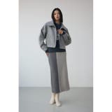 バイカラーIラインニットスカート | AZUL BY MOUSSY | 詳細画像13 
