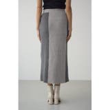 バイカラーIラインニットスカート | AZUL BY MOUSSY | 詳細画像16