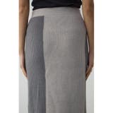 バイカラーIラインニットスカート | AZUL BY MOUSSY | 詳細画像19 