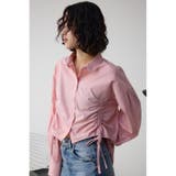 フロントギャザーシャツ | AZUL BY MOUSSY | 詳細画像24