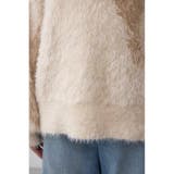 ニュアンスカウ柄Vネックニットトップス | AZUL BY MOUSSY | 詳細画像21 