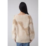 ニュアンスカウ柄Vネックニットトップス | AZUL BY MOUSSY | 詳細画像17 