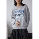 T.GRY | フォトプリントスウェット | AZUL BY MOUSSY
