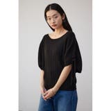 2WAYショルダーレースアップニットトップス | AZUL BY MOUSSY | 詳細画像17