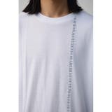 ブランケットステッチデザイントップス | AZUL BY MOUSSY | 詳細画像8