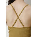 BASIC BACK CROSS CAMISOLE | AZUL BY MOUSSY | 詳細画像32 
