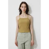 L/KHA1 | BASIC BACK CROSS CAMISOLE | AZUL BY MOUSSY