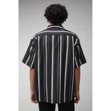 MULTI STRIPE CREPE WEAVE SHIRT | AZUL BY MOUSSY | 詳細画像17