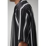 MULTI STRIPE CREPE WEAVE SHIRT | AZUL BY MOUSSY | 詳細画像19