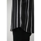 MULTI STRIPE CREPE WEAVE SHIRT | AZUL BY MOUSSY | 詳細画像20