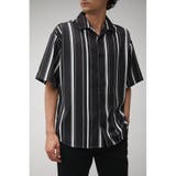 MULTI STRIPE CREPE WEAVE SHIRT | AZUL BY MOUSSY | 詳細画像11