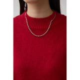 袖リボンデザインニット | AZUL BY MOUSSY | 詳細画像30