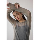 シュリンクチュールトップス | AZUL BY MOUSSY | 詳細画像23 