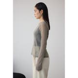 シュリンクチュールトップス | AZUL BY MOUSSY | 詳細画像27 