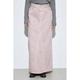 AZUL DENIM カラーストレートデニムスカート | AZUL BY MOUSSY | 詳細画像20 