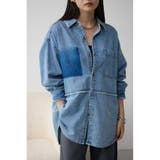 L/BLU1 | デニムビッグシャツ | AZUL BY MOUSSY