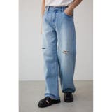 L/BLU1 | AZUL DENIM ワイドクラッシュ | AZUL BY MOUSSY