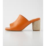 JUTE ROUND HEEL SANDALS | AZUL BY MOUSSY | 詳細画像18