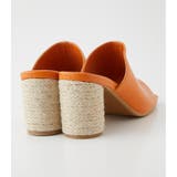 JUTE ROUND HEEL SANDALS | AZUL BY MOUSSY | 詳細画像20