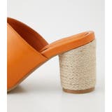 JUTE ROUND HEEL SANDALS | AZUL BY MOUSSY | 詳細画像22