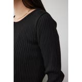 Wジップロングスリーブプルオーバー | AZUL BY MOUSSY | 詳細画像19