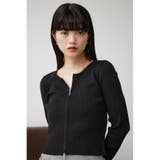 Wジップロングスリーブプルオーバー | AZUL BY MOUSSY | 詳細画像12