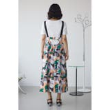 幾何学柄フレアワンピース | AZUL BY MOUSSY | 詳細画像17 