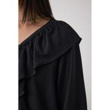 レースアップラッフルブラウス | AZUL BY MOUSSY | 詳細画像23 