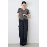 カットツイードフロントギャザートップス | AZUL BY MOUSSY | 詳細画像15