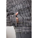 ツイードフリンジジャケット | AZUL BY MOUSSY | 詳細画像24