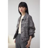 ツイードフリンジジャケット | AZUL BY MOUSSY | 詳細画像15