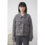 ツイードフリンジジャケット | AZUL BY MOUSSY | 詳細画像18 