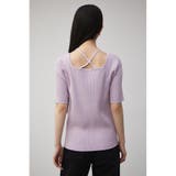 STRING DESIGN KNIT TOPS | AZUL BY MOUSSY | 詳細画像17