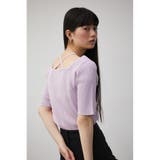 STRING DESIGN KNIT TOPS | AZUL BY MOUSSY | 詳細画像12