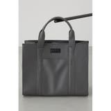GRY | 合皮スクエアミドルバッグ | AZUL BY MOUSSY