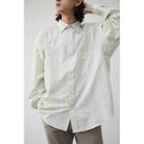 WIDE RELAX SILHOUETTE SHIRTS | AZUL BY MOUSSY | 詳細画像12