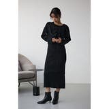 レイヤードセットニットワンピース | AZUL BY MOUSSY | 詳細画像17