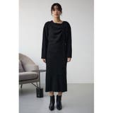 レイヤードセットニットワンピース | AZUL BY MOUSSY | 詳細画像18